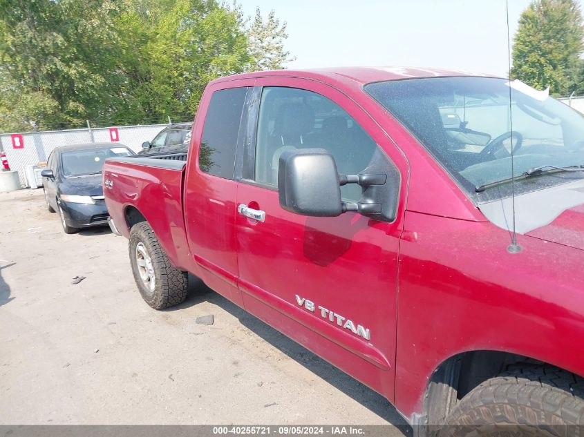 2007 Nissan Titan Se VIN: 1N6AA06B97N228504 Lot: 40255721