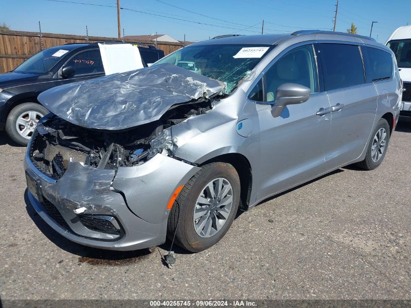 2021 Chrysler Pacifica Hybrid Touring L VIN: 2C4RC1L76MR594571 Lot: 40255745