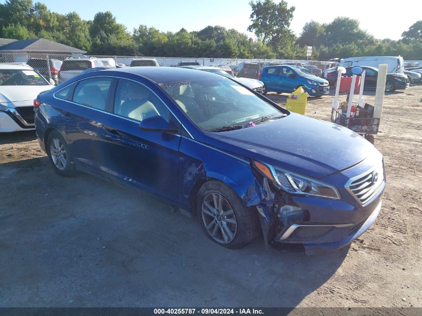 2016 Hyundai Sonata Se VIN: 5NPE24AF2GH377288 Lot: 40255787