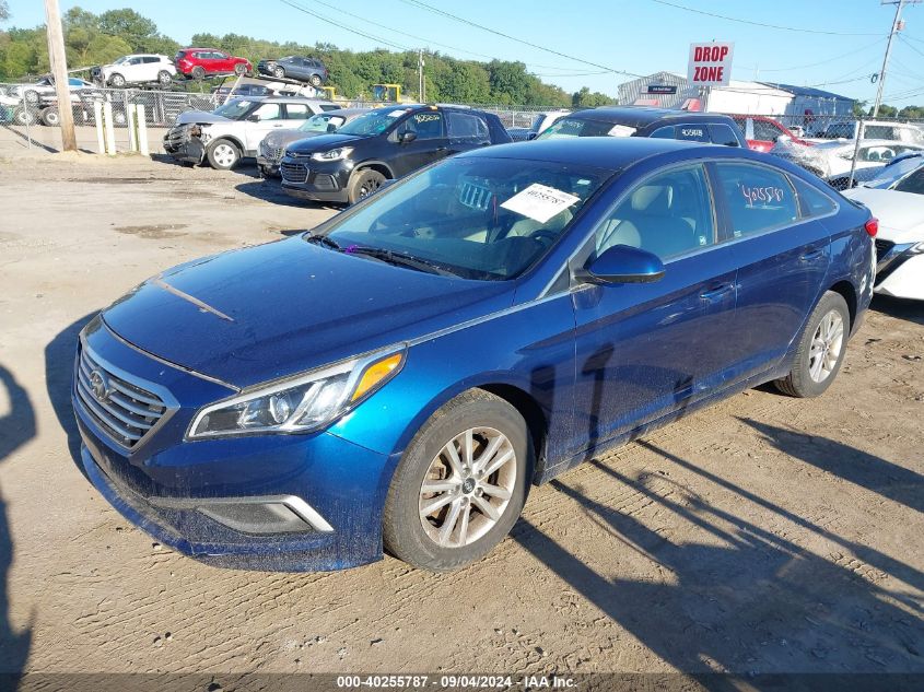 2016 Hyundai Sonata Se VIN: 5NPE24AF2GH377288 Lot: 40255787