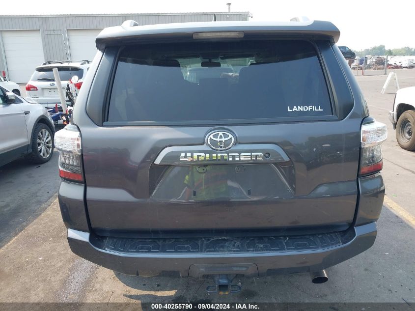 2018 Toyota 4Runner Sr5 Prem/Ltdl/Trail/Trd VIN: JTEBU5JR7J5590298 Lot: 40255790