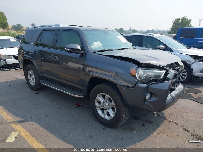 2018 Toyota 4Runner Sr5 Prem/Ltdl/Trail/Trd VIN: JTEBU5JR7J5590298 Lot: 40255790