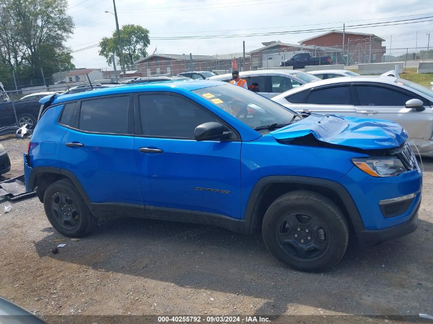 2018 Jeep Compass Sport 4X4 VIN: 3C4NJDAB7JT146006 Lot: 40255792