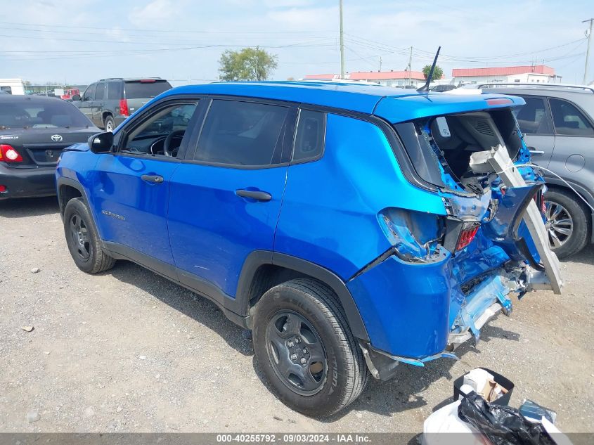 2018 Jeep Compass Sport 4X4 VIN: 3C4NJDAB7JT146006 Lot: 40255792