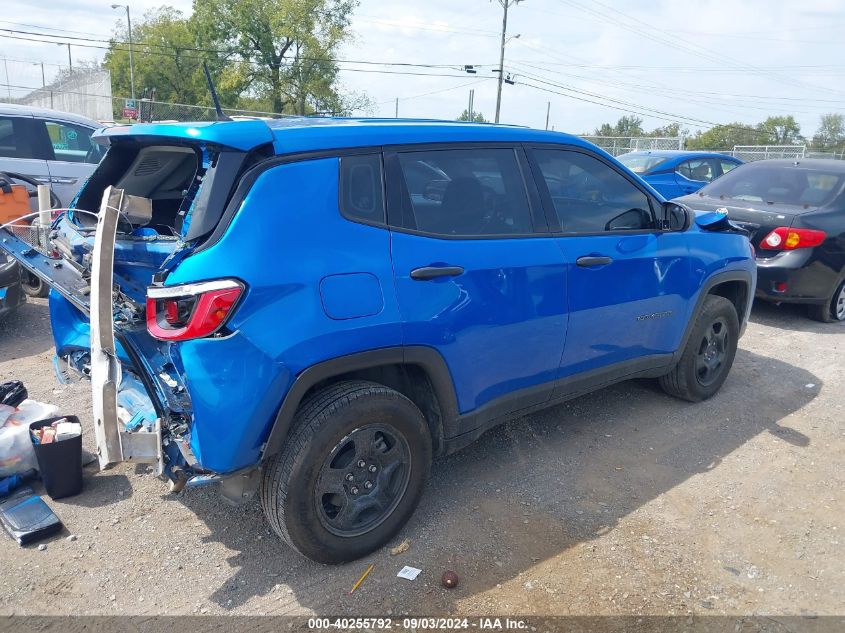 2018 Jeep Compass Sport 4X4 VIN: 3C4NJDAB7JT146006 Lot: 40255792