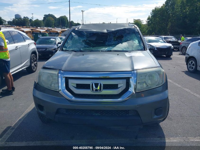 2011 Honda Pilot Lx VIN: 5FNYF4H23BB006894 Lot: 40255795