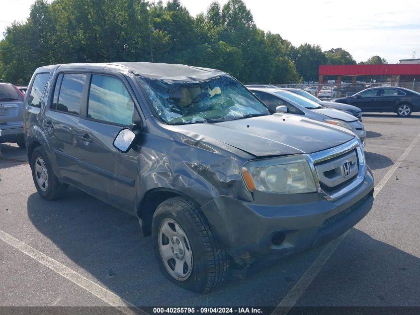 2011 Honda Pilot Lx VIN: 5FNYF4H23BB006894 Lot: 40255795