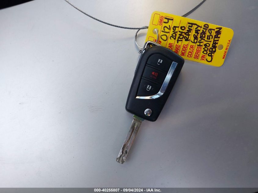 2019 TOYOTA RAV4 HYBRID LE - JTMLWRFV9KJ008159