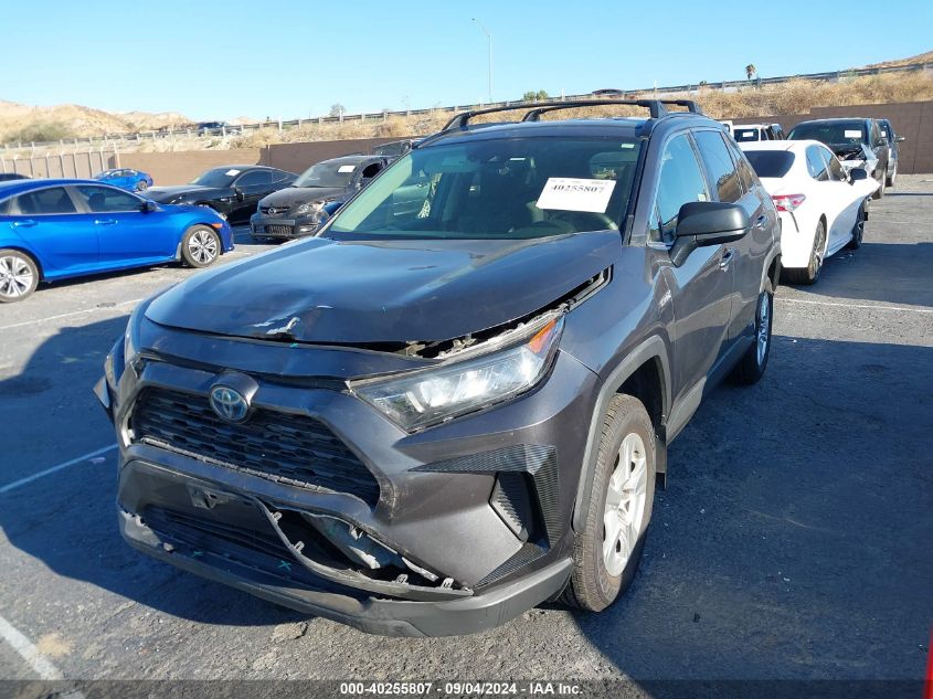 2019 TOYOTA RAV4 HYBRID LE - JTMLWRFV9KJ008159