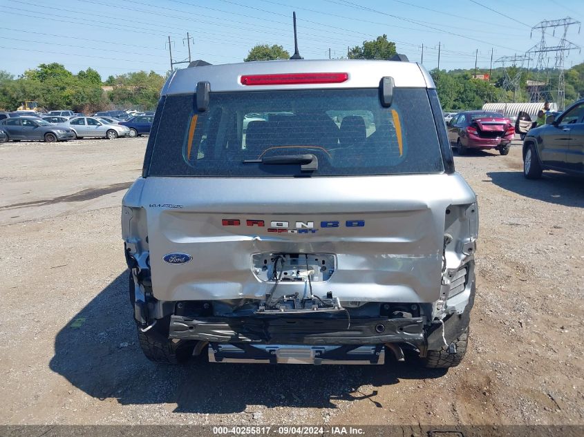 2021 Ford Bronco Sport VIN: 3FMCR9A6XMRA22518 Lot: 40255817