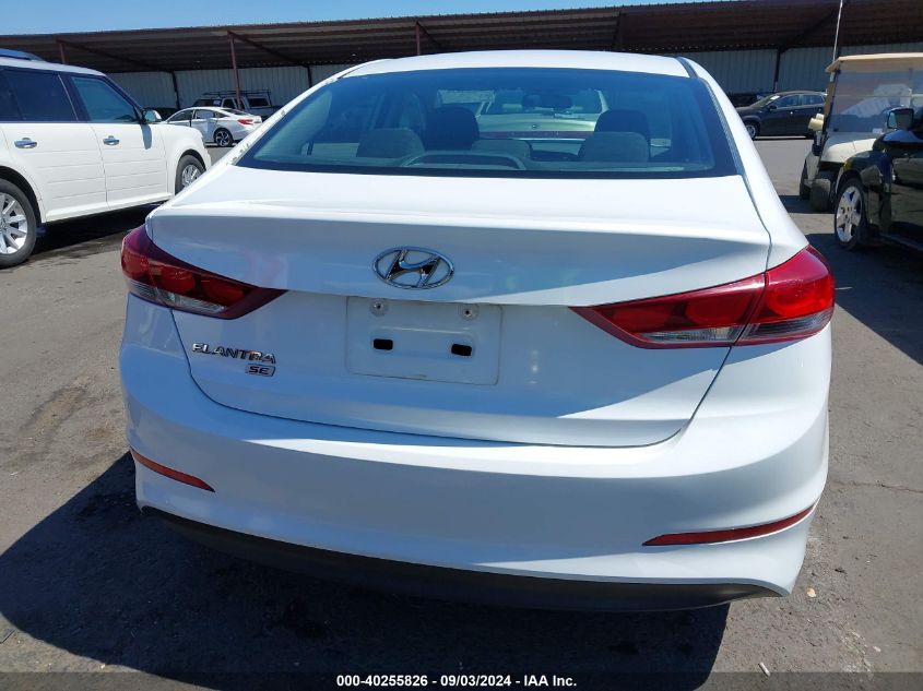 2018 Hyundai Elantra Se VIN: 5NPD74LF1JH325460 Lot: 40255826