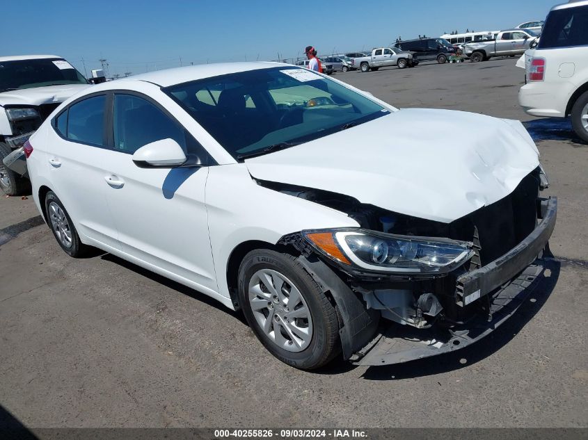 2018 HYUNDAI ELANTRA SE - 5NPD74LF1JH325460