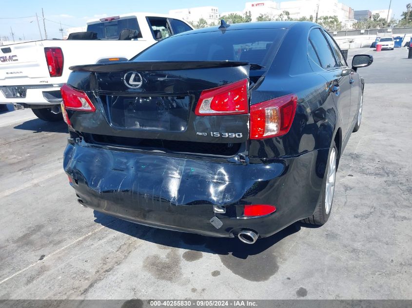 2011 Lexus Is 350 VIN: JTHCE5C26B5001795 Lot: 40255830