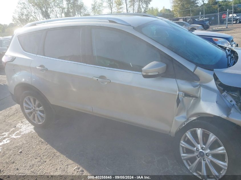 2017 FORD ESCAPE TITANIUM - 1FMCU0JDXHUE05821