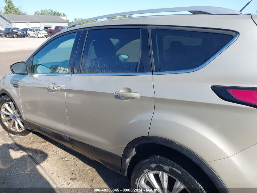 2017 Ford Escape Titanium VIN: 1FMCU0JDXHUE05821 Lot: 40255845