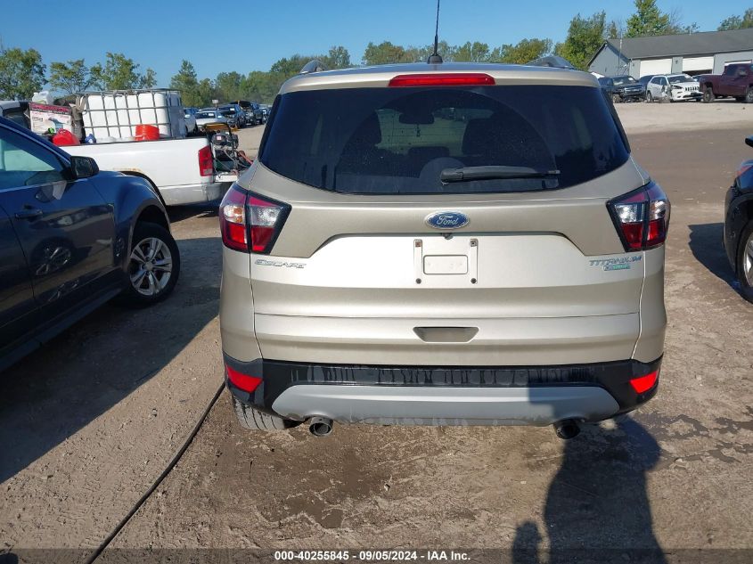 2017 FORD ESCAPE TITANIUM - 1FMCU0JDXHUE05821