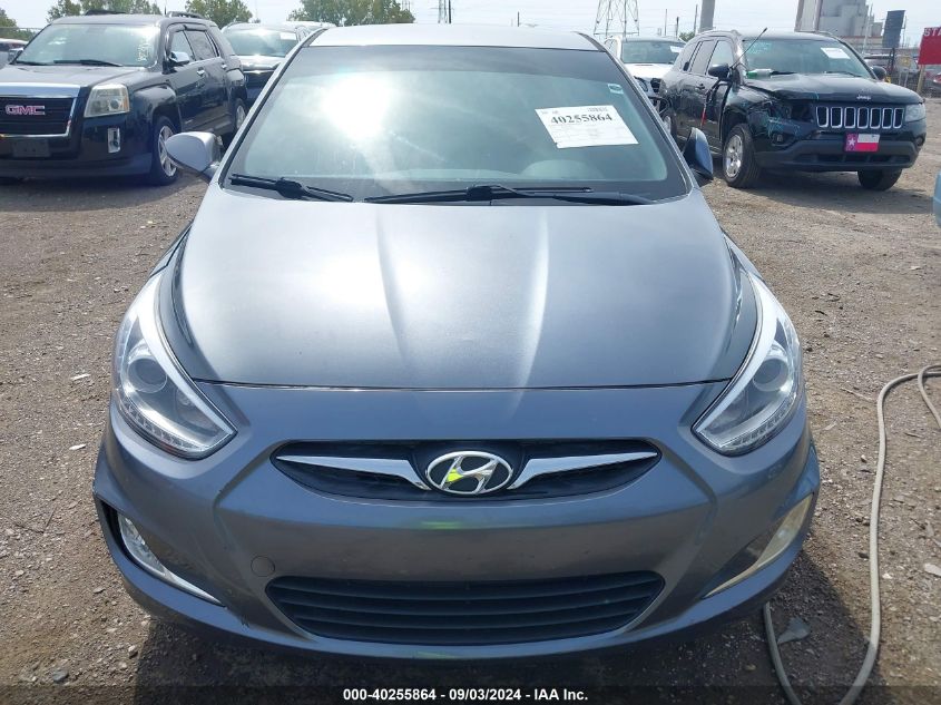 2014 Hyundai Accent Se VIN: KMHCU5AE4EU190275 Lot: 40255864