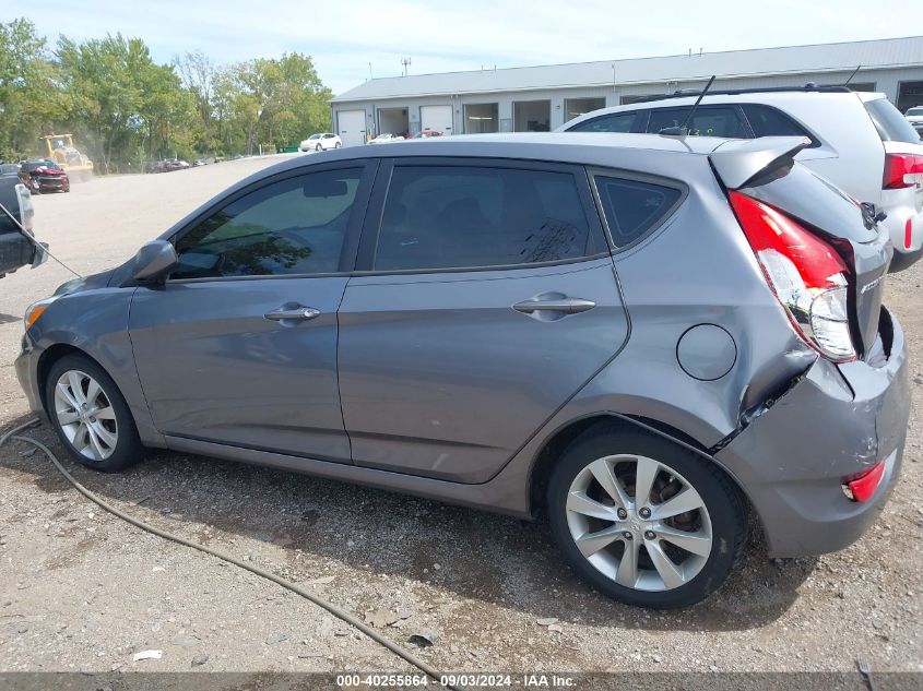 2014 Hyundai Accent Se VIN: KMHCU5AE4EU190275 Lot: 40255864