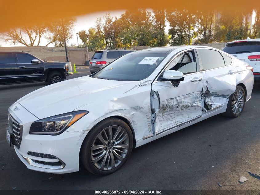 KMTFN4JF8KU309797 2019 Genesis G80 5.0 Ultimate