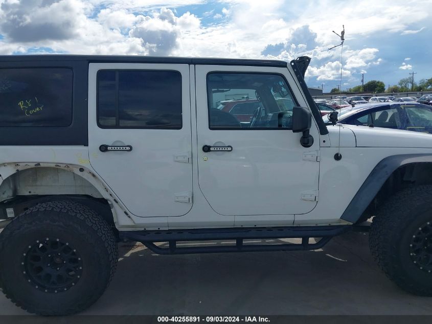 2014 Jeep Wrangler Unlimited Sport VIN: 1C4BJWDG1EL159647 Lot: 40255891