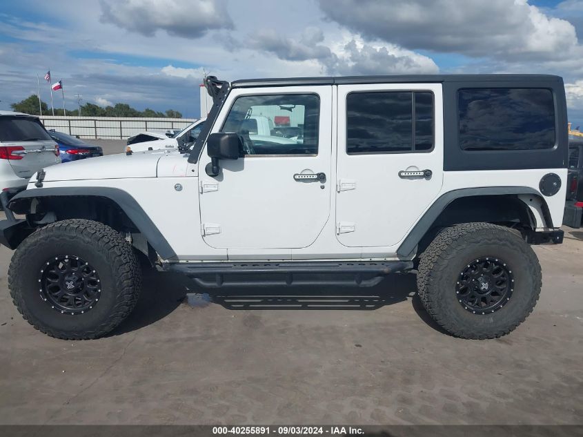 2014 Jeep Wrangler Unlimited Sport VIN: 1C4BJWDG1EL159647 Lot: 40255891