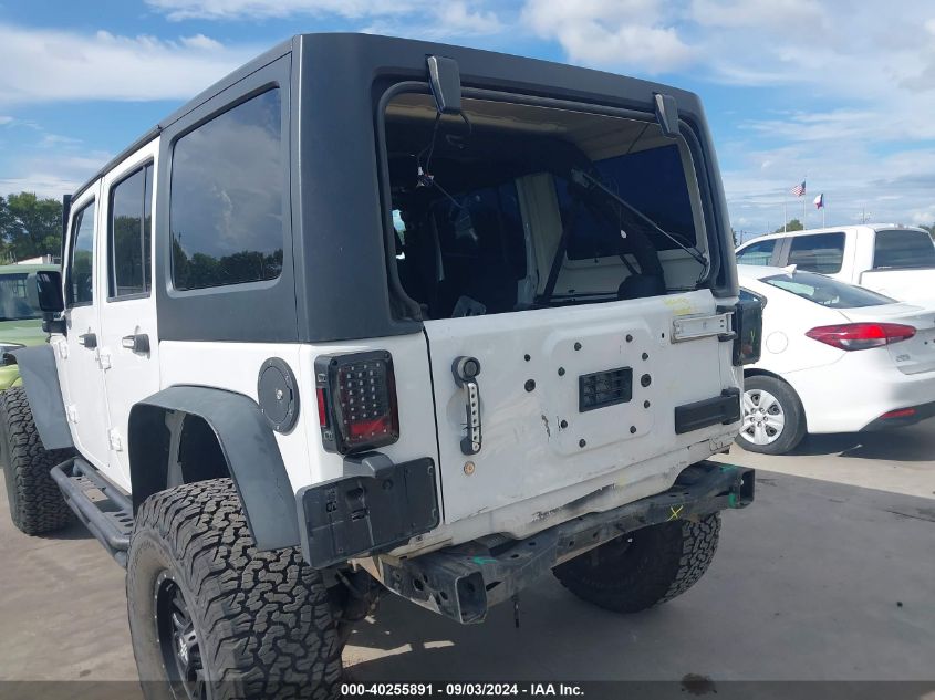 2014 Jeep Wrangler Unlimited Sport VIN: 1C4BJWDG1EL159647 Lot: 40255891