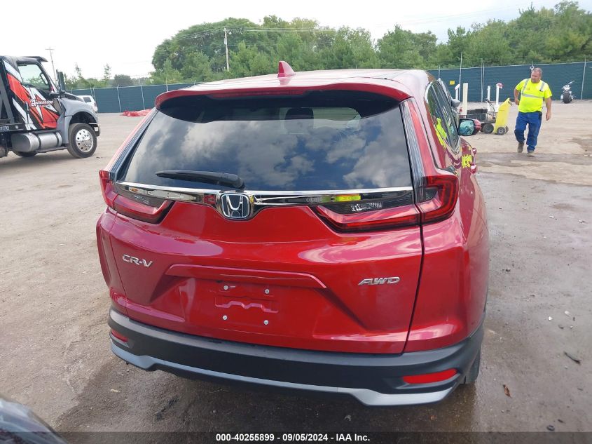 2022 Honda Cr-V Awd Ex VIN: 7FARW2H53NE043889 Lot: 40255899