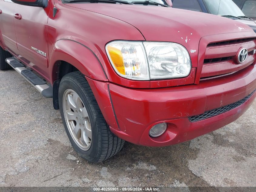 2005 Toyota Tundra Limited V8 VIN: 5TBET38145S470587 Lot: 40255901