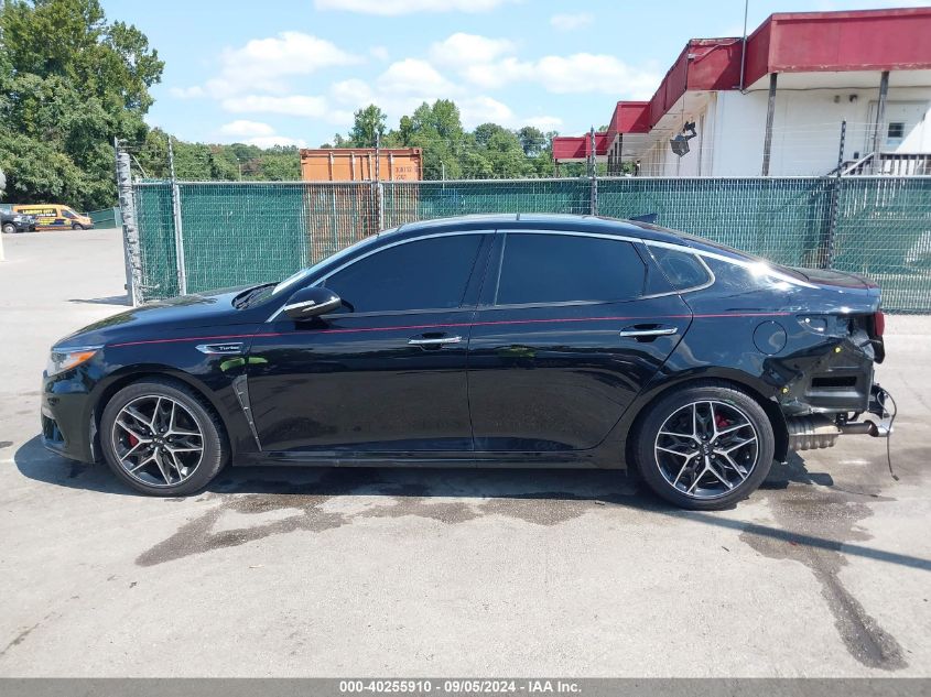 2019 Kia Optima Sx Turbo VIN: 5XXGW4L21KG378413 Lot: 40255910