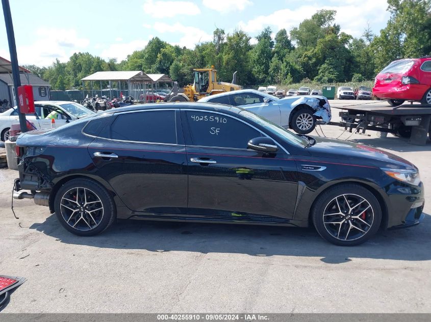 2019 Kia Optima Sx Turbo VIN: 5XXGW4L21KG378413 Lot: 40255910