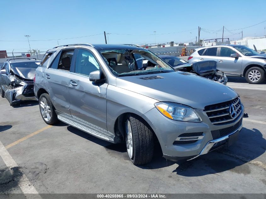 2015 Mercedes-Benz Ml 350 VIN: 4JGDA5JB6FA459706 Lot: 40255965