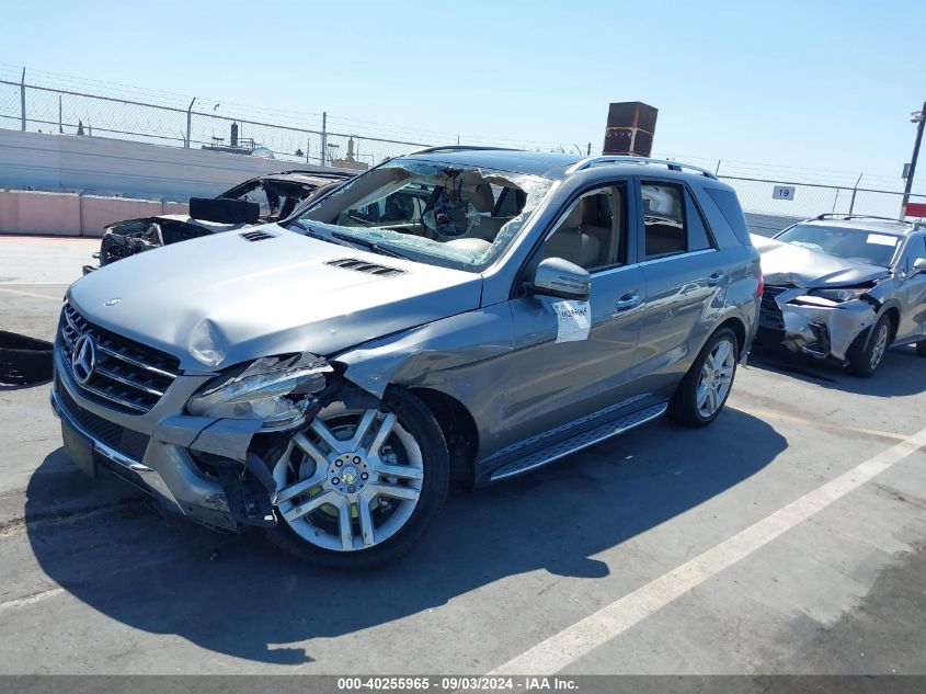 2015 Mercedes-Benz Ml 350 VIN: 4JGDA5JB6FA459706 Lot: 40255965