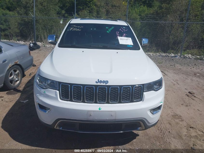 2017 Jeep Grand Cherokee Limited 4X4 VIN: 1C4RJFBG4HC942984 Lot: 40255977