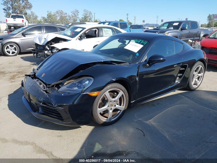 2017 PORSCHE 718 CAYMAN VIN: WP0AA2A81HS270162