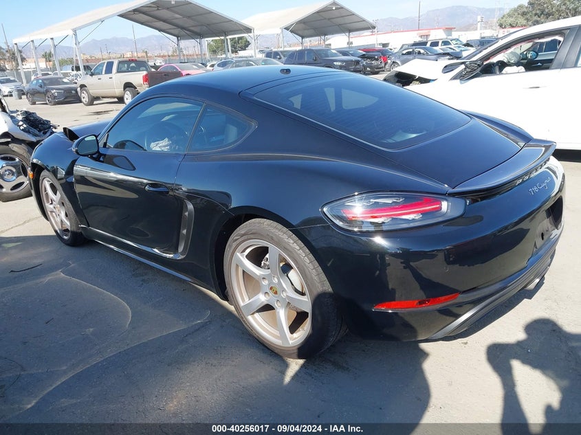 2017 PORSCHE 718 CAYMAN VIN: WP0AA2A81HS270162