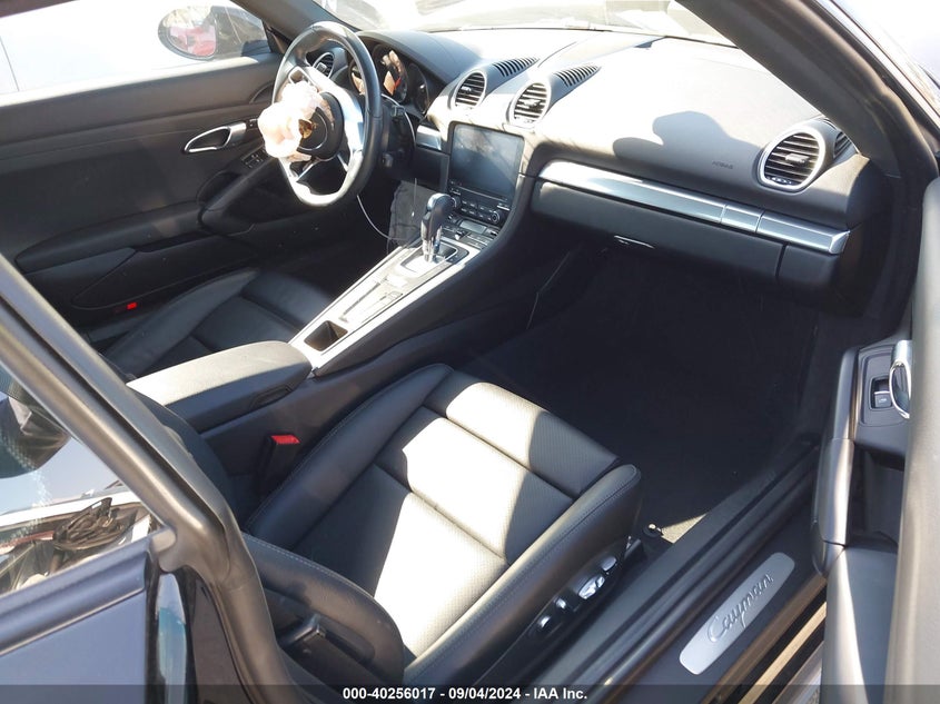 2017 PORSCHE 718 CAYMAN VIN: WP0AA2A81HS270162
