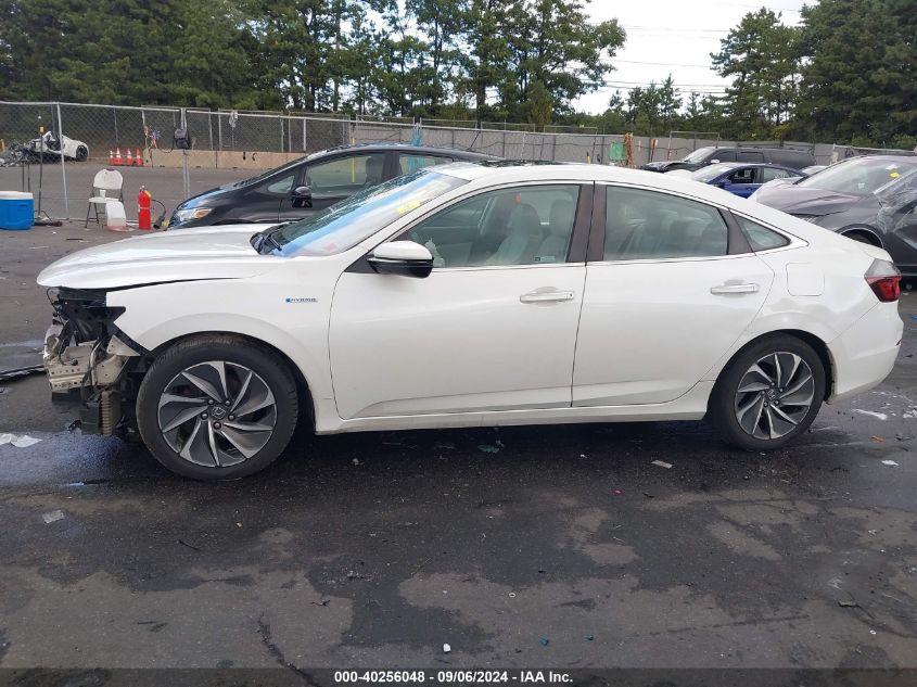 2019 Honda Insight Touring VIN: 19XZE4F91KE030141 Lot: 40256048