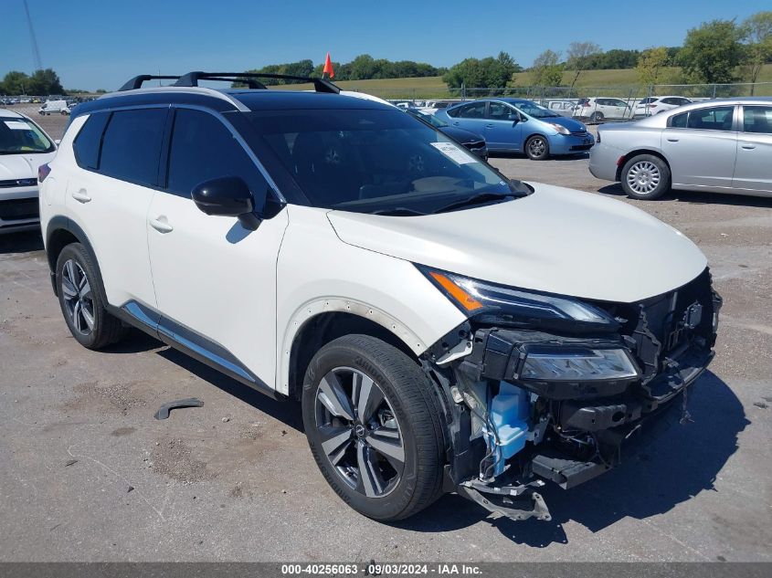 2022 Nissan Rogue Platinum Intelligent Awd VIN: JN8BT3DD6NW273953 Lot: 40256063