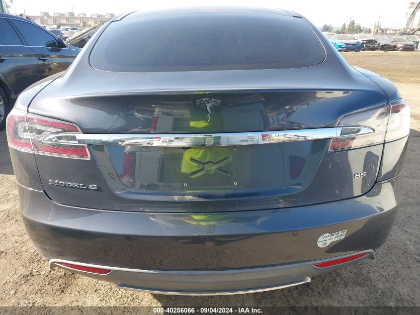 2014 Tesla Model S P85 VIN: 5YJSA1H19EFP61630 Lot: 40256066