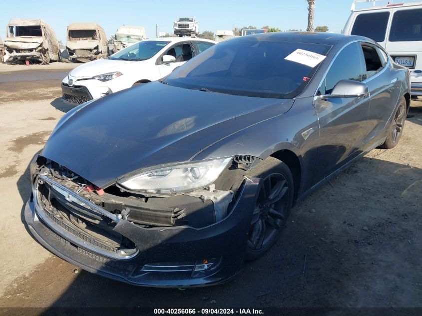 2014 Tesla Model S P85 VIN: 5YJSA1H19EFP61630 Lot: 40256066