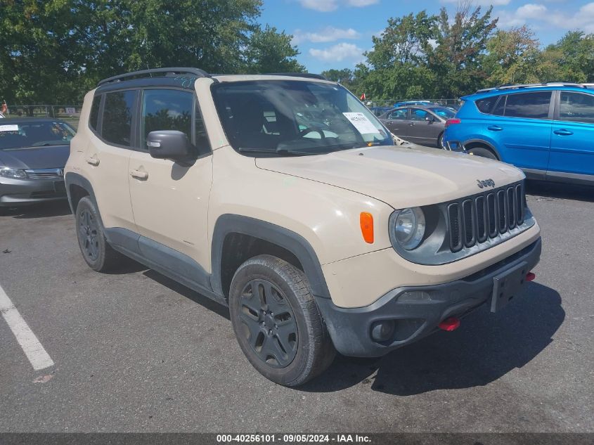 2017 Jeep Renegade Deserthawk 4X4 VIN: ZACCJBCB0HPE78816 Lot: 40256101