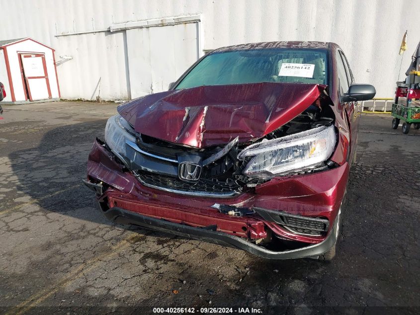 2015 Honda Cr-V Lx VIN: 2HKRM4H35FH629976 Lot: 40256142