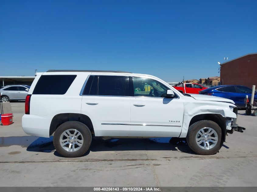 2019 Chevrolet Tahoe Ls VIN: 1GNSCAKCXKR193406 Lot: 40256143