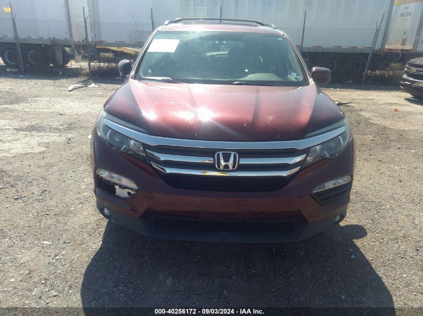 2018 Honda Pilot Ex-L VIN: 5FNYF6H5XJB024586 Lot: 40256172