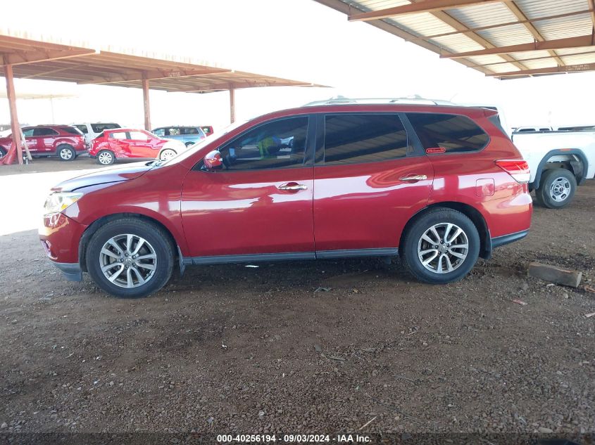 2016 Nissan Pathfinder S VIN: 5N1AR2MN4GC669288 Lot: 40256194