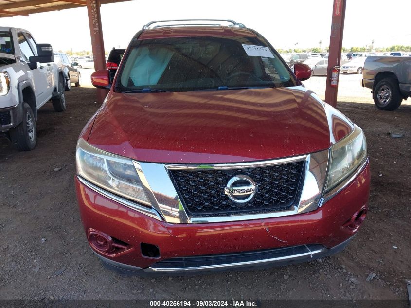 2016 Nissan Pathfinder S VIN: 5N1AR2MN4GC669288 Lot: 40256194