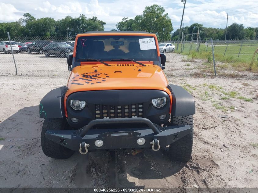 2015 Jeep Wrangler Sport VIN: 1C4AJWAG4FL644320 Lot: 40256225