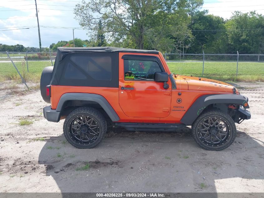 2015 Jeep Wrangler Sport VIN: 1C4AJWAG4FL644320 Lot: 40256225