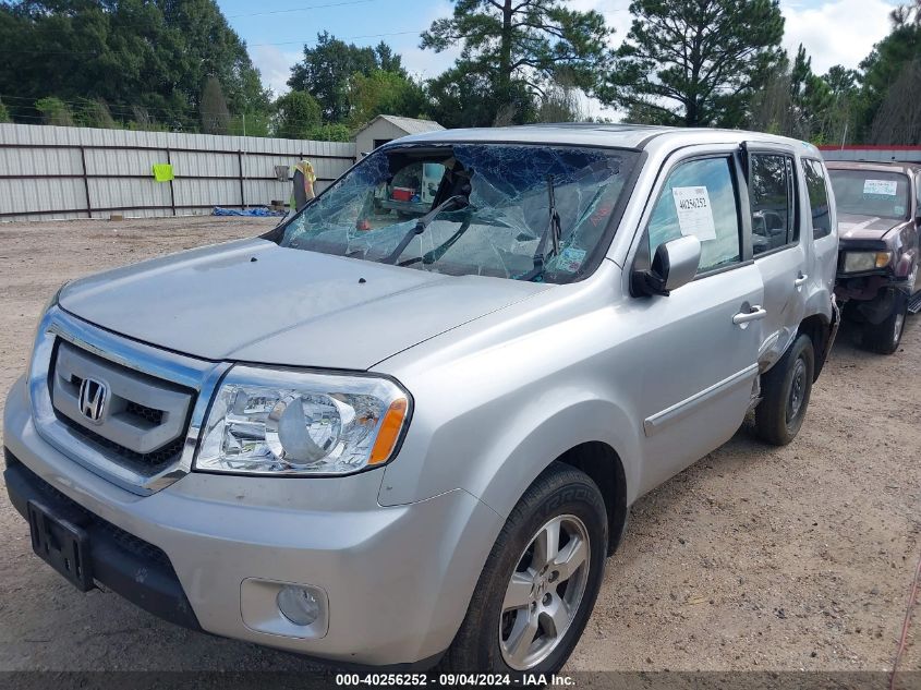 2010 Honda Pilot Ex-L VIN: 5FNYF3H69AB019791 Lot: 40256252