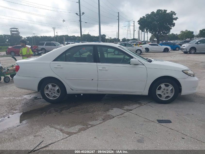 2005 Toyota Camry Le V6 VIN: 4T1BF32KX5U621068 Lot: 40633632